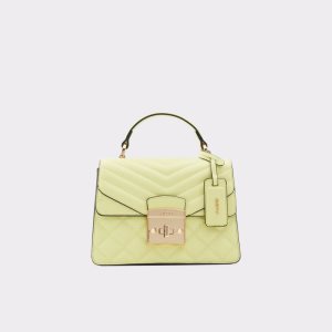 Bolsas De Mano Aldo Cottin Top Handle Amarillo Claro | 2071593-FH