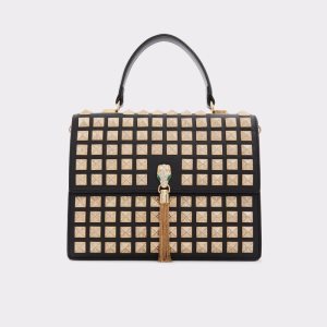 Bolso Clutch Aldo Grandsnake Top Handle Negras | 9230756-RJ
