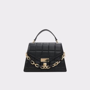 Bolso Clutch Aldo Kamelia Top Handle Negras | 9680235-DA