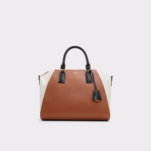 Bolso Tote Aldo Halaberiell Satchel Negras Multicolor | 1325640-IO