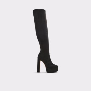 Botas Altas Aldo Astelawan Over-the-knee - Plateforme Negras | 7016298-CB