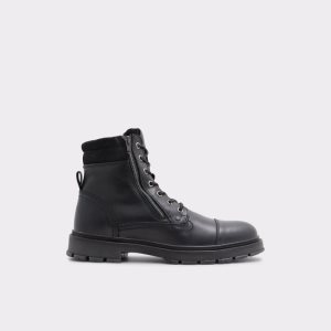 Botas con Cordones Aldo Caleseth Encaje-up Negras | 8712465-LU