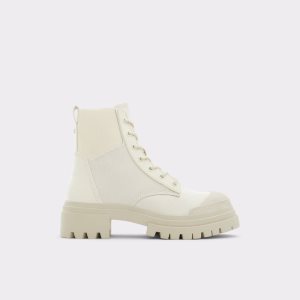 Botas de combate Aldo Charline - Lug Sole Blancas | 0169523-HP