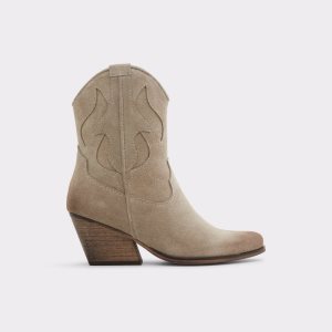 Botines Aldo Ulerani Western Marrones Claro | 7948326-SV