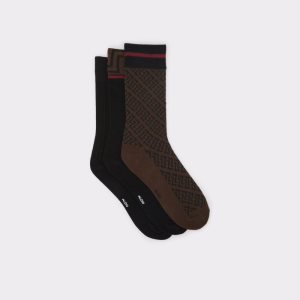 Calcetines Aldo Lebaillif Marrones Oscuro | 9682054-GQ