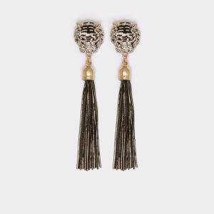 Pendientes Aldo Istokpoga Chandelier Negras Doradas Multicolor | 9713405-FR