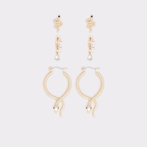 Pendientes Aldo Sylithh Hoop Doradas Multicolor | 0963481-HC