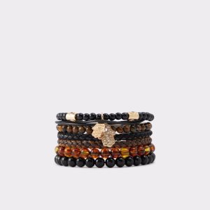 Pulsera Aldo Adrayand Negras Doradas Multicolor | 7365810-GE