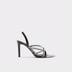 Sandalias Aldo Aabelle Tiras High Sandal - Stiletto Negras | 2967854-MZ