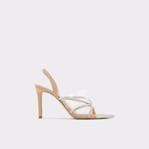 Sandalias Aldo Aabelle Tiras High Sandal - Stiletto Beige | 3681920-PT