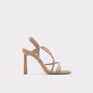Sandalias Aldo Amilia Tiras Tacón Sandal Gris | 7103825-WL