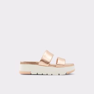 Sandalias Aldo Cirea Wedge Sandal - Flatform Rosas Doradas | 5084312-MF