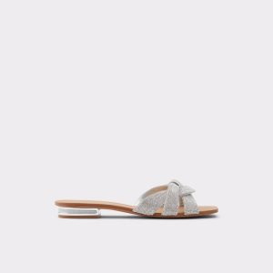 Sandalias Aldo Coredith Chanclas Sandal Plateadas | 3948671-KO