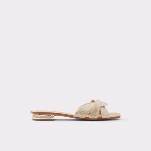 Sandalias Aldo Coredith Chanclas Sandal Doradas | 4658092-LH