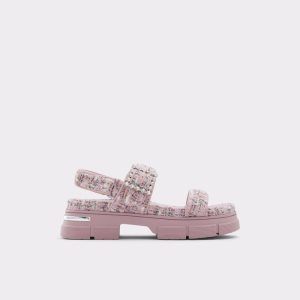 Sandalias Aldo Corinne Planos Sandal - Lug Sole Rosas | 2497165-KE