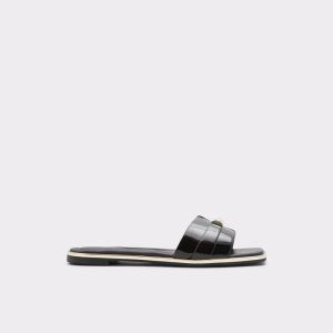 Sandalias Aldo Darine Chanclas Sandal Negras | 5430862-IE