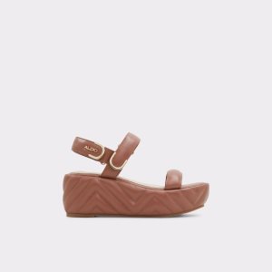 Sandalias Aldo Eroellan Wedge Sandal - Rojas | 5213089-IB