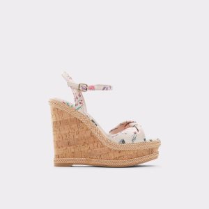 Sandalias Aldo Florenna Wedge Sandal - Wedge Rosas | 8472539-PT
