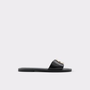 Sandalias Aldo Glaeswen Chanclas Sandal Negras | 5792360-XD