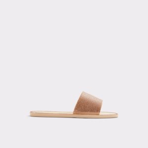 Sandalias Aldo Gwohasean Planos Sandal Beige | 9067184-VP