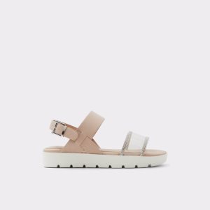 Sandalias Aldo Hailey Planos Sandal - Lug Sole Rosas Claro | 0148257-HB