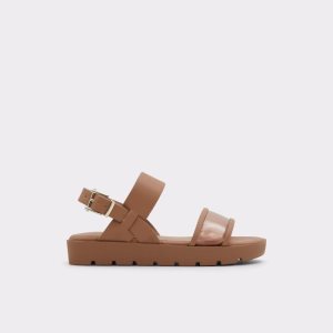 Sandalias Aldo Hailey Planos Sandal - Lug Sole Beige | 2486035-UB