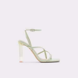 Sandalias Aldo Hainiel Tiras Tacón Sandal - Cup Sole Verde Claro | 0367852-VU