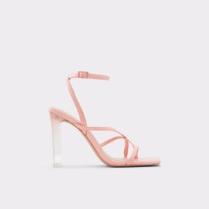 Sandalias Aldo Hainiel Tiras Tacón Sandal - Cup Sole Naranjas Claro | 5621809-MC