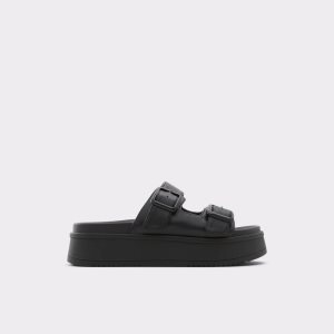 Sandalias Aldo Jika Chanclas Sandal - Flatform Negras | 5613427-FJ