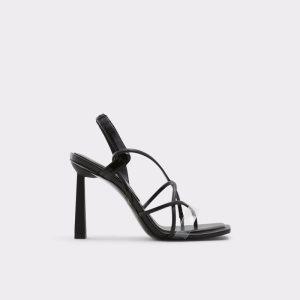 Sandalias Aldo Juliet Tanga Sandal Negras | 1037682-LJ