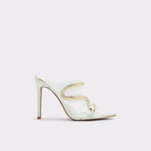 Sandalias Aldo Najash Tiras Tacón Sandal - Stiletto Blancas | 6810239-YP