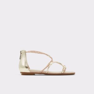 Sandalias Aldo Oceriwenflex Tiras Planos Sandal Metal Multicolor | 0298471-QU