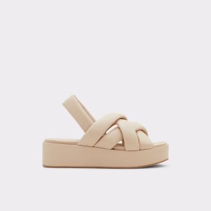 Sandalias Aldo Phoebie Sling Back Sandal - Beige | 7290863-ST