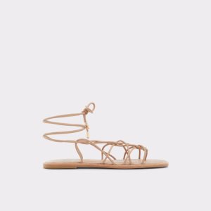 Sandalias Aldo Posey Tiras Planos Sandal Beige | 3164259-XD