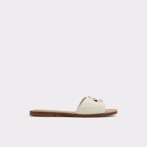 Sandalias Aldo Qelajar Chanclas Sandal Blancas | 5372816-YV