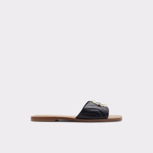 Sandalias Aldo Qelajar Chanclas Sandal Negras | 2069543-OT