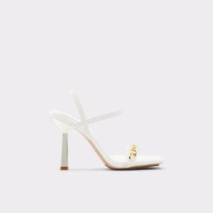 Sandalias Aldo Riccheza Tiras High Sandal - Stiletto Blancas | 1683452-PN