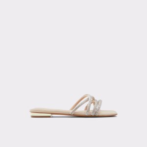 Sandalias Aldo Rossie Chanclas Sandal Beige Claro | 1237504-UF
