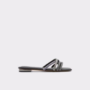 Sandalias Aldo Rossie Chanclas Sandal Negras | 4861705-QN