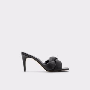 Sandalias Aldo Syngrapha Tacón Mule - Stiletto Negras | 3054796-QO