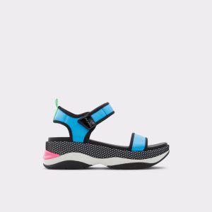 Sandalias Aldo Talenagyn Wedge Sandal Azules | 5146982-NW