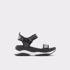 Sandalias Aldo Talenagyn Wedge Sandal Negras | 5892061-JY