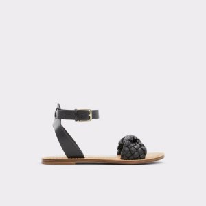 Sandalias Aldo Tressa Sling Back Planos Sandal Negras | 2083615-NF