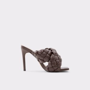 Sandalias Aldo Tressu High Sandal - Stiletto Marrones Oscuro | 6073294-FD