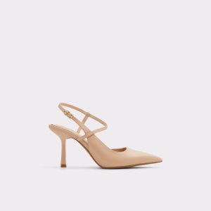 Tacones Aldo Brunette Tiras Tacón Beige | 9634708-BJ