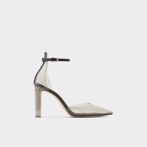 Tacones Aldo Deedee Tiras Tacón - Cup Sole Negras | 7306298-XA