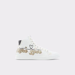 Zapatillas Aldo Toplove High Top Blancas | 3694082-CA