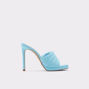 Zapatos Plataforma Aldo Gennia Tacón Mule - Stiletto Azules Claro | 4593170-JS