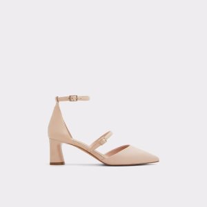 Zapatos Tacon Bloque Aldo Collette Tiras Tacón Rosas | 0316975-RS