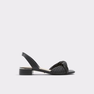Zapatos Tacon Bloque Aldo Nabila Chanclas Sandal Negras | 8923574-QP